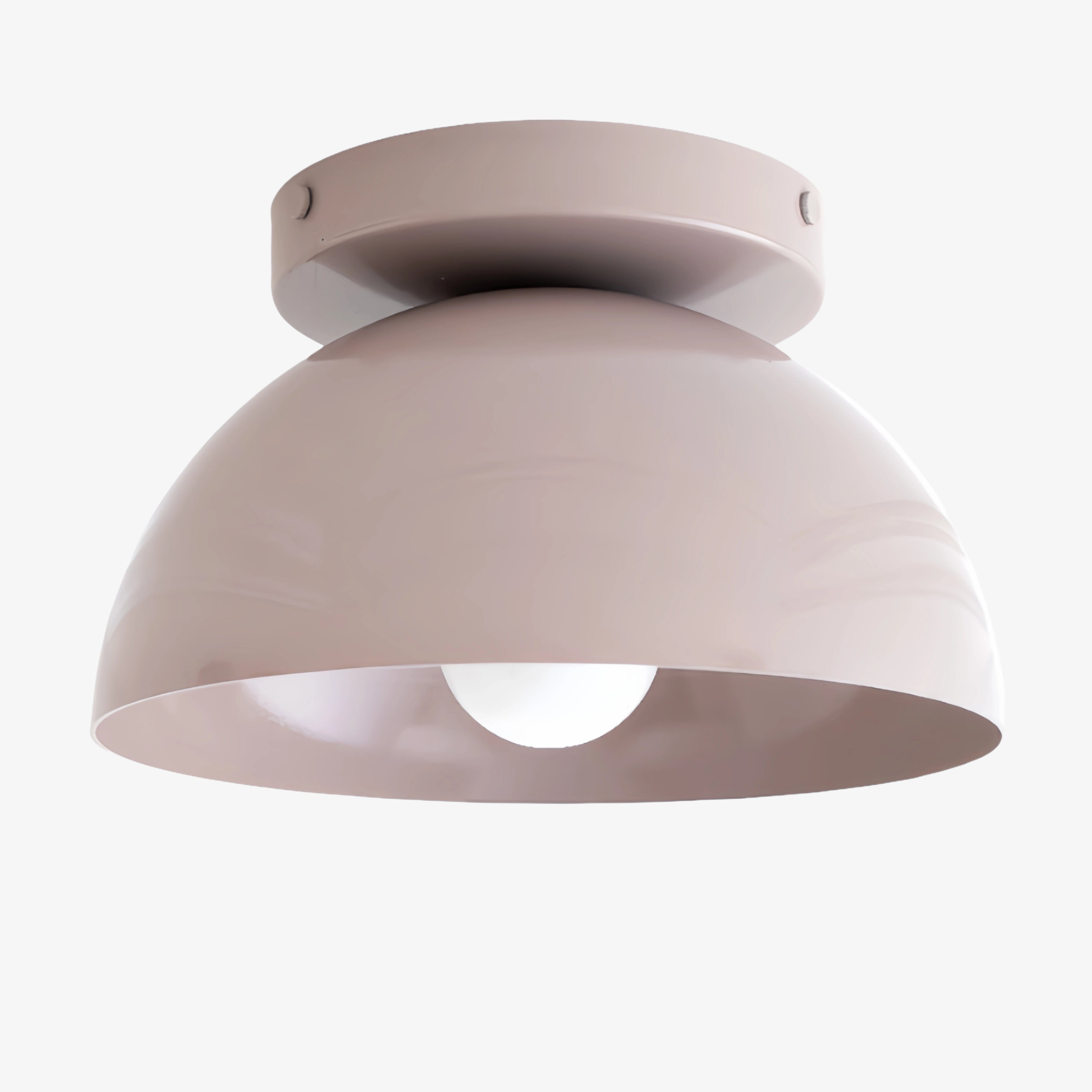 Minimalist Dome Ceiling Lamp for Compact Spaces | Surface-Mounted Spot Available in Multiple Colors - Lamylie