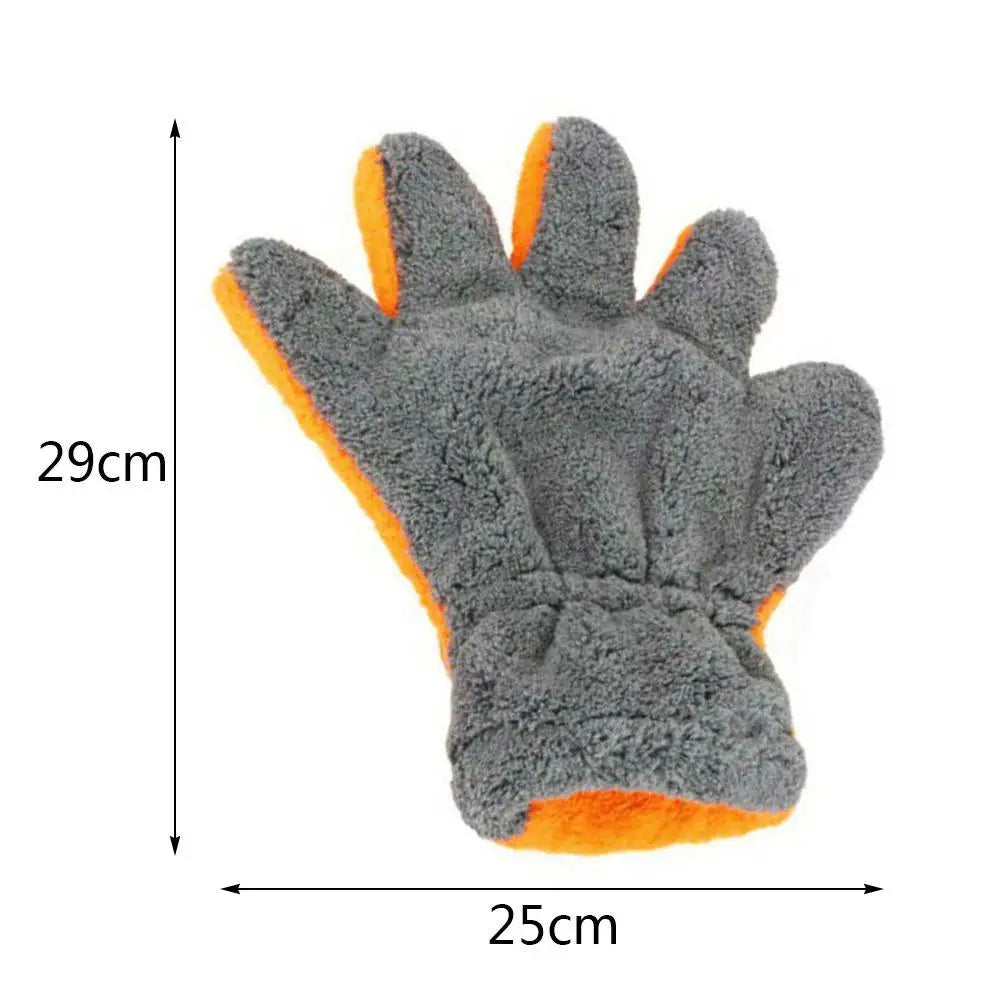 Microfiber Wash Glove - Scratch-Free Cleaning Mitt - Lamylie
