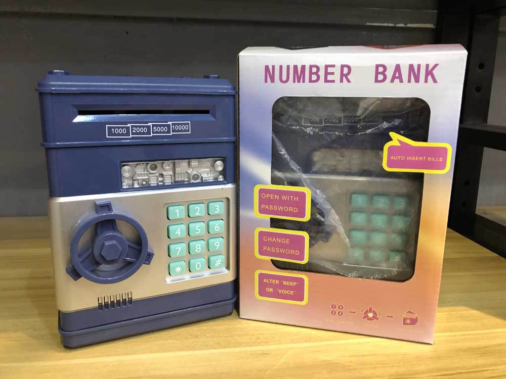 Mini Piggy Bank - Safeguards Pocket Money and Turns Saving into Fun Adventure for Kids - Lamylie
