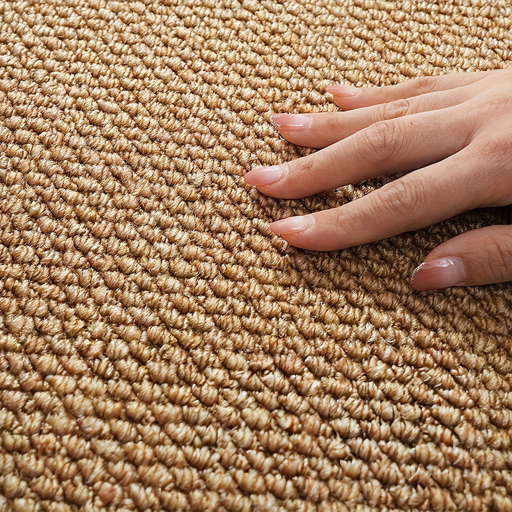 Tapis ovale marron ScandiRoots — design de style nordique