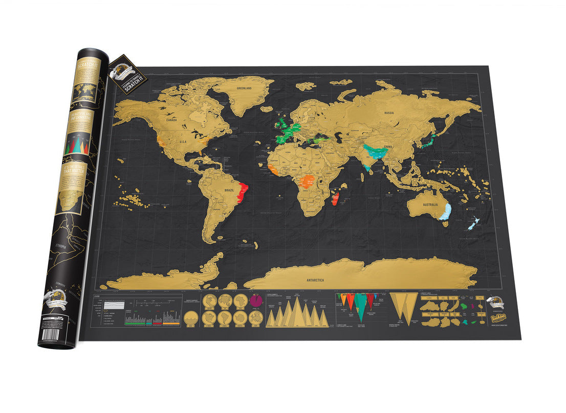 GlobeScratch – Rendi visibili le tue avventure - Lamylie