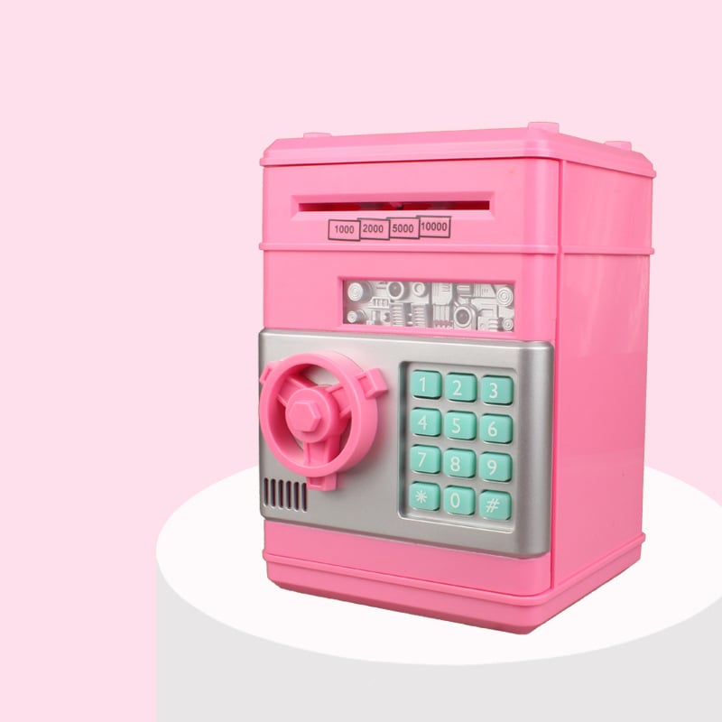 Mini Piggy Bank - Safeguards Pocket Money and Turns Saving into Fun Adventure for Kids - Lamylie