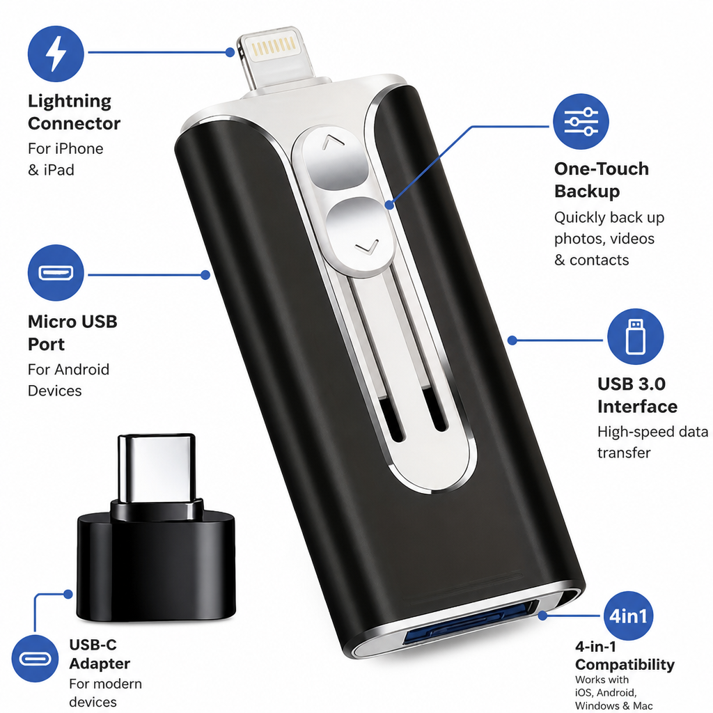 GeniusDrive — Instantly Unlock Limitless Storage and Carry Every Memory Everywhere - Lamylie