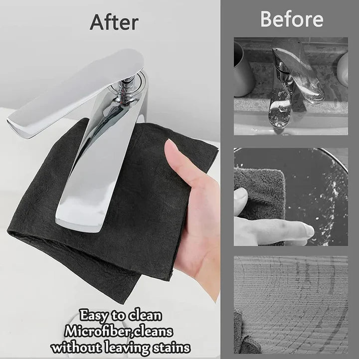 Serviette en microfibre | Serviette de nettoyage magique | Brillance sans traces | PureWipe - Lamylie