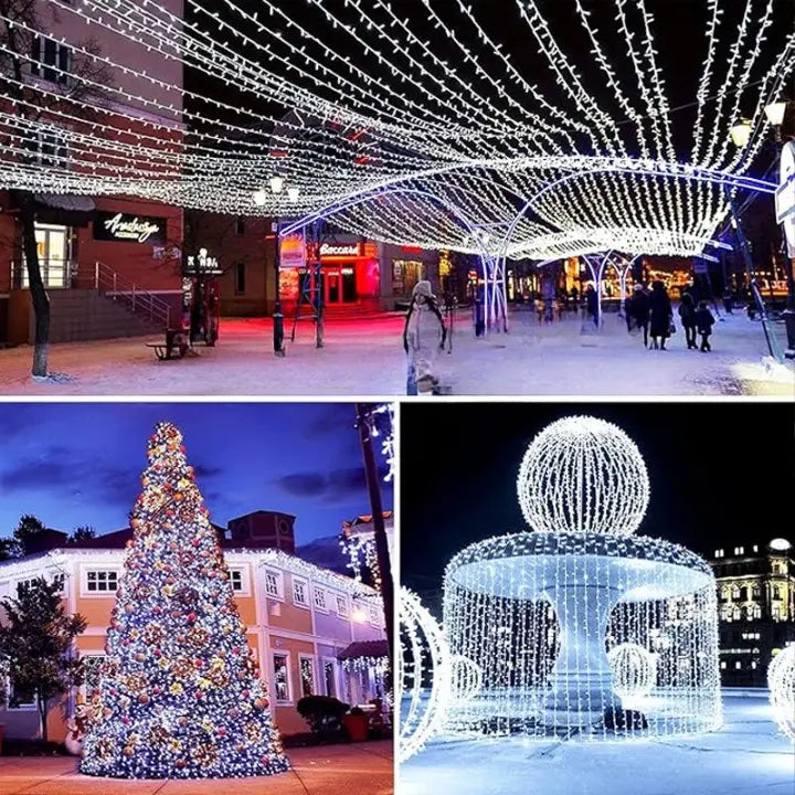 LED Holiday Tree String Lights – Bright & Secure Christmas Decor Lighting - Lamylie