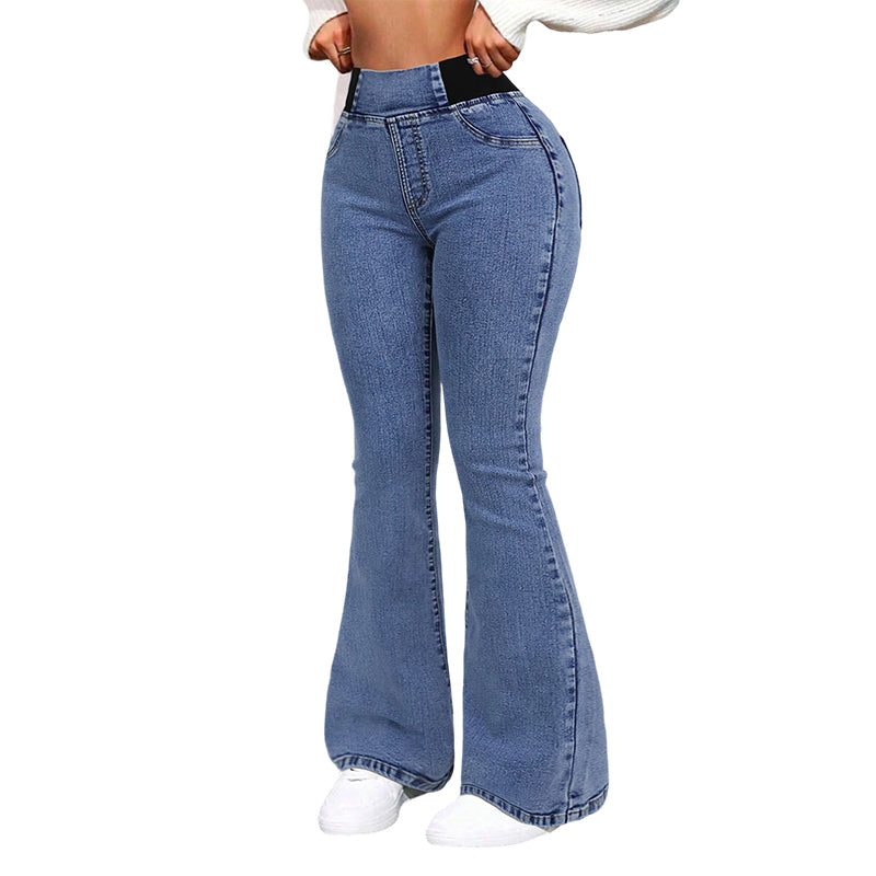 FlexiCurve — Jeans, die Ihre Kurven feiern, mit ganztägiger Bewegungsfreiheit und perfekter Passform - Lamylie