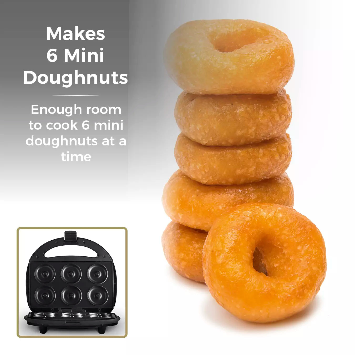 Machine à mini-beignets pour des gourmandises irrésistibles – facile et amusante à utiliser - Lamylie