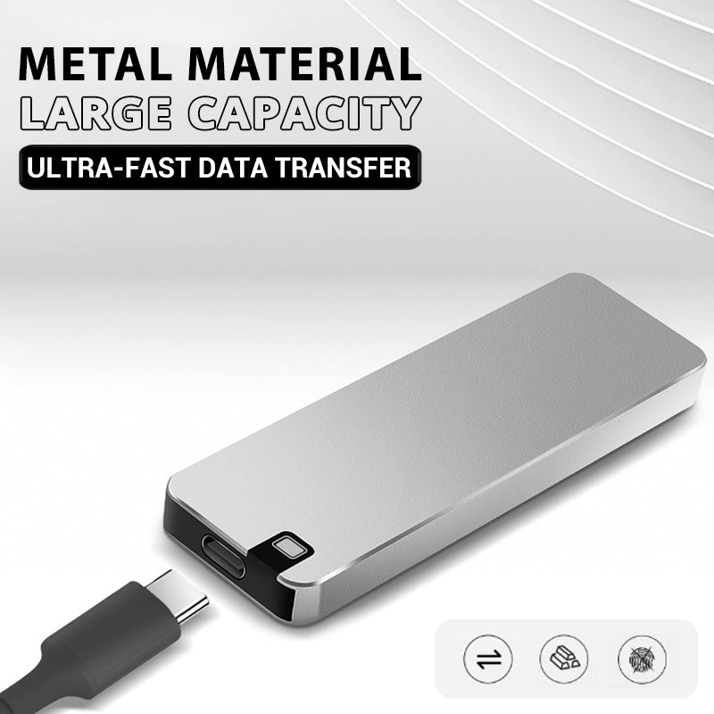 محرك أقراص ثابت | نقل بيانات سريع عبر USB | غلاف ألومنيوم متين | DataHaven - Lamylie