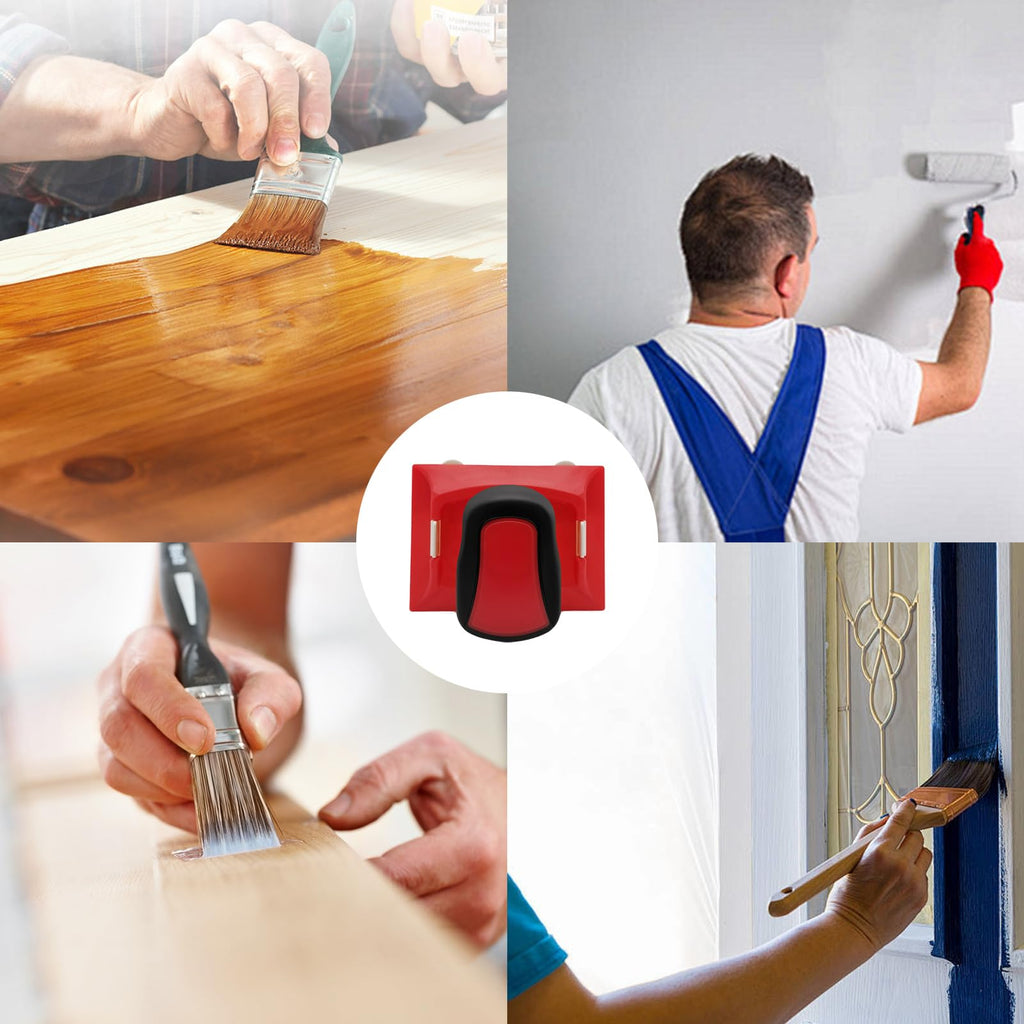 Painter’s Edge Guide with Rolling System | Professional Painting Tool for Clean, Straight Lines Without Painter’s Tape | Multifunctional Edge Guide for Ceilings, Walls, Baseboards & Frames - Lamylie