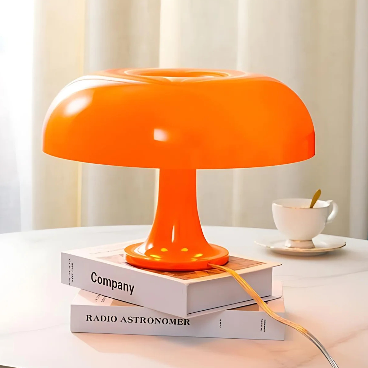 Bauhaus Desk Lamp Vintage Dome – Gentle Illumination in Classic Style - Lamylie