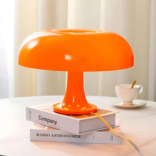 Bauhaus Desk Lamp Vintage Dome – Gentle Illumination in Classic Style - Lamylie