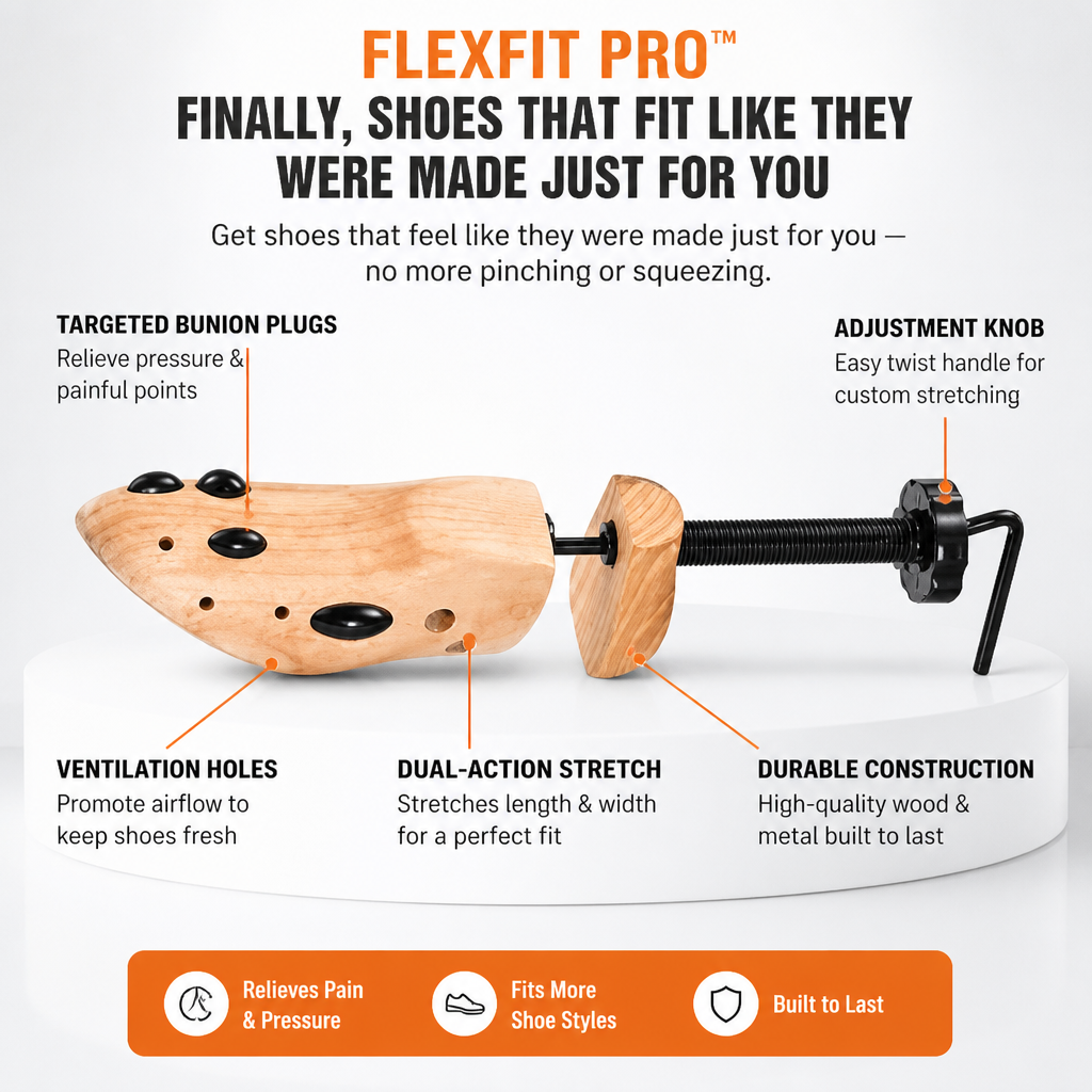 FlexFit Pro — Eindelijk schoenen die passen alsof ze speciaal voor jou zijn gemaakt - Lamylie