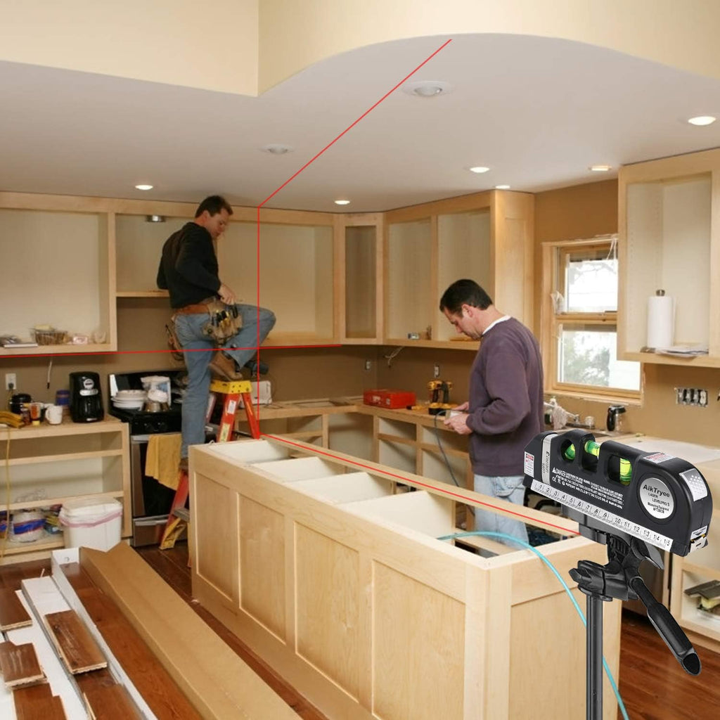 Laser Level Tool for Straight Lines - Easy to Use Like a Pro - Lamylie