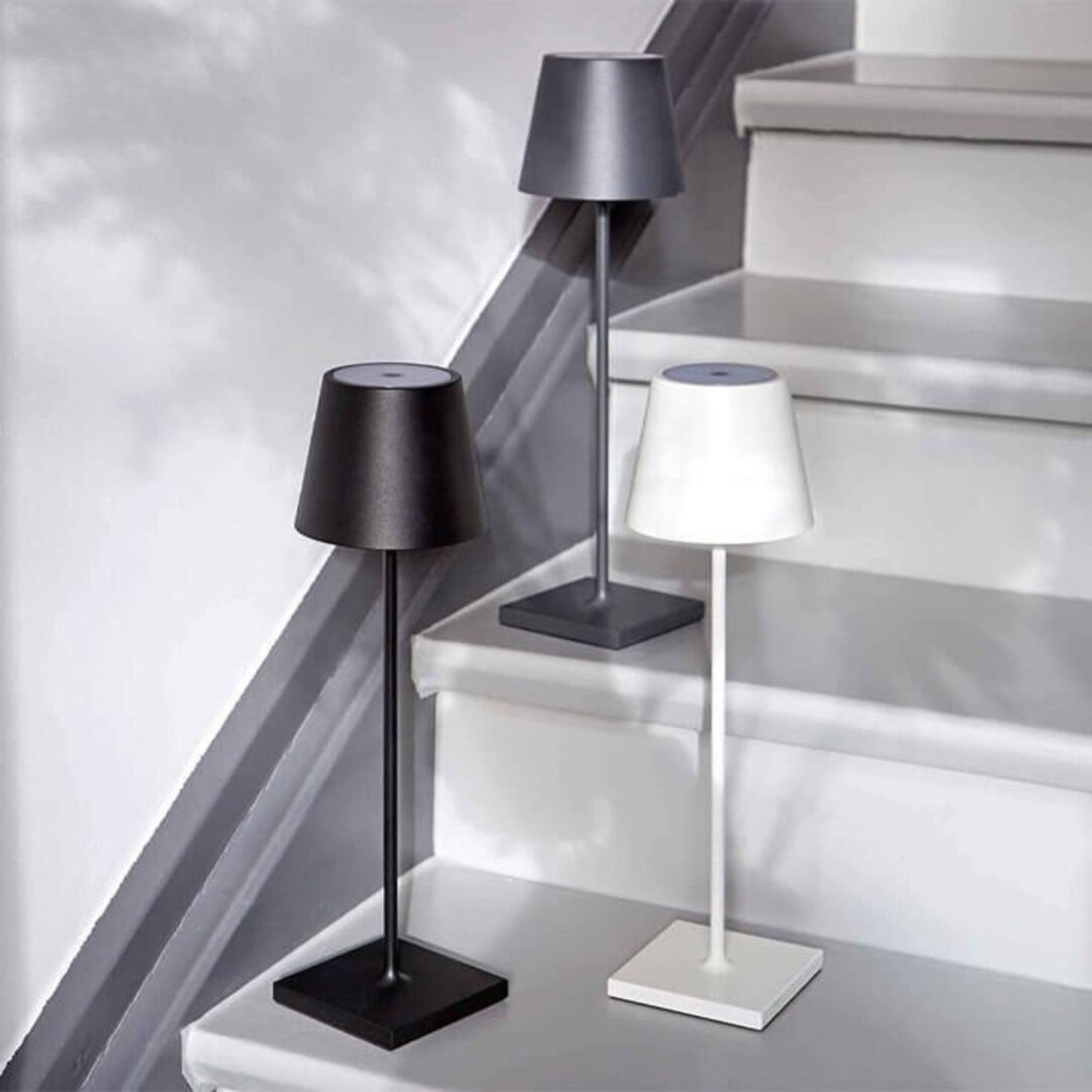 Wireless LED Desk Lamp with Touch Dimmer – Cordless, Pure Ambiance - Lamylie