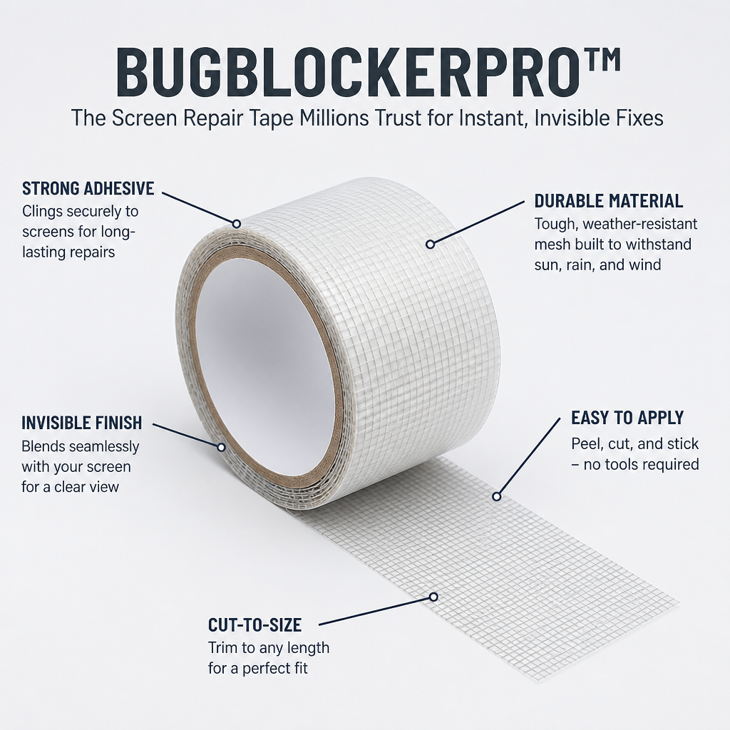 BugBlockerPro — Lock Out Bugs and Restore Crystal-Clear Screens Instantly - Lamylie