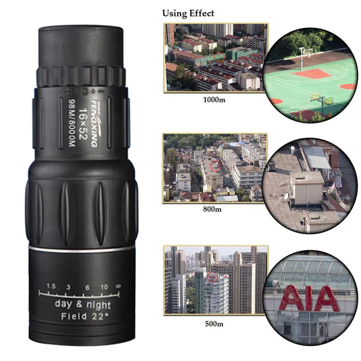 Monocular | Zoom Scope | Weather Resistant | Pocket Telescope - Lamylie