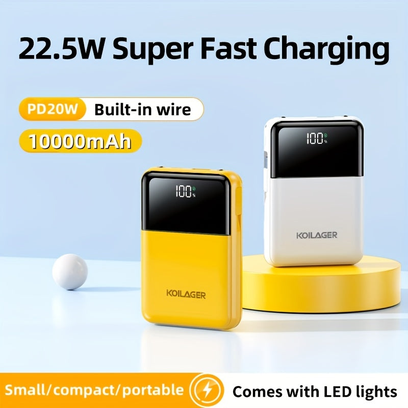Mini Power Bank 10000mAh with Display - Lamylie