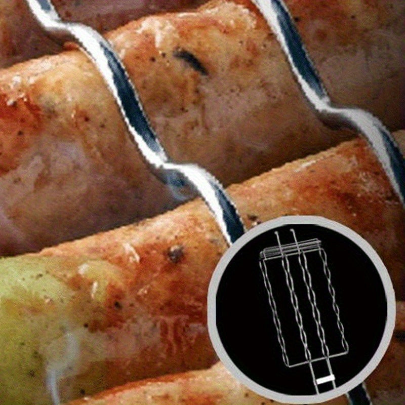 Grillmåtte - Nyd perfekt grillning uden rullende pølser! - Lamylie