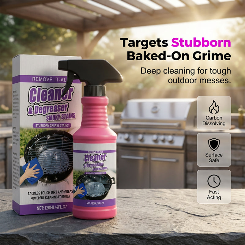 Grill Cleaner - Removes Grease and Dirt for a Like-New Shine! - Lamylie