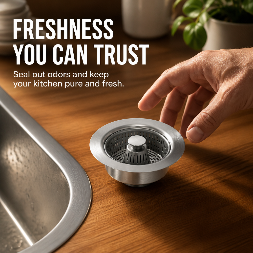 FreshSeal — Zabraňte pronikání pachů a škůdců do kuchyně, která bude vždy působit čistě a svěže - Lamylie