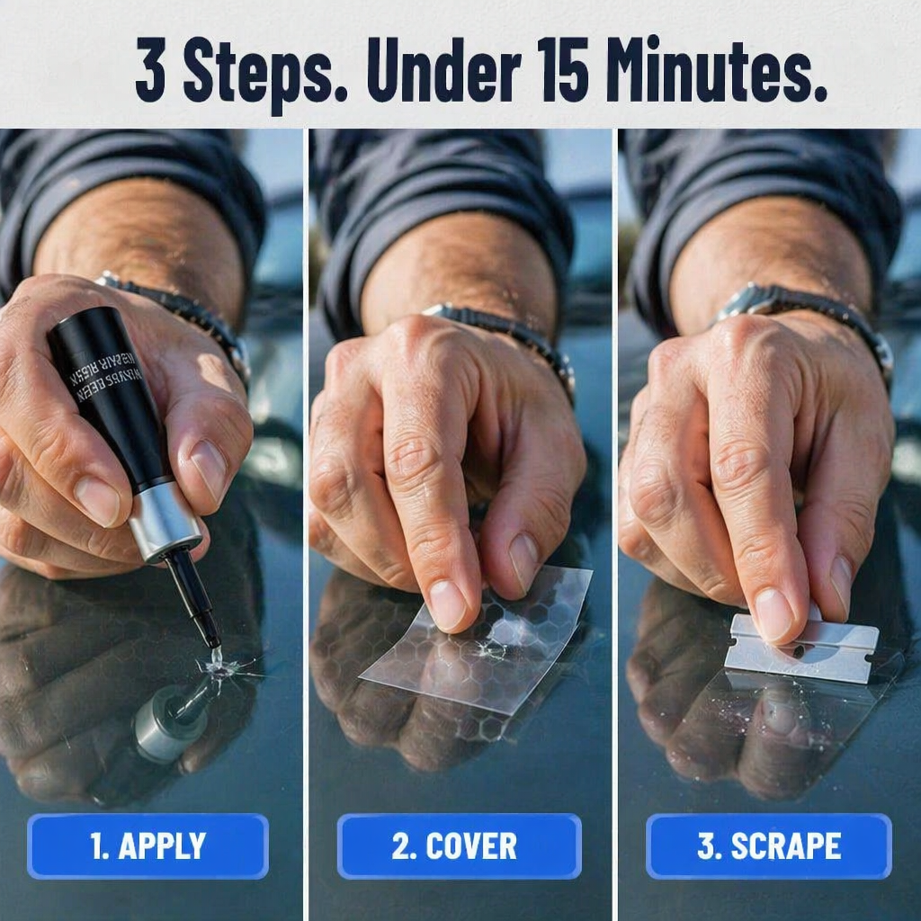 CrystalArmor — Stop Cracks Spreading and Save $300+ on Windshield Replacement - Lamylie