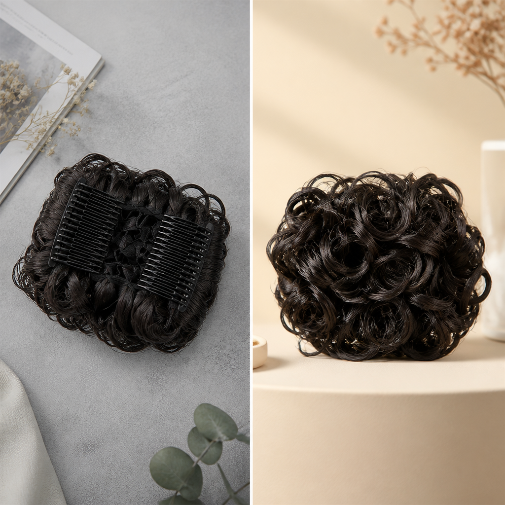 LuxeLoop Curly Bun Band — Sofort auffälliges Volumen und müheloses Selbstbewusstsein entfesseln – Lamylie