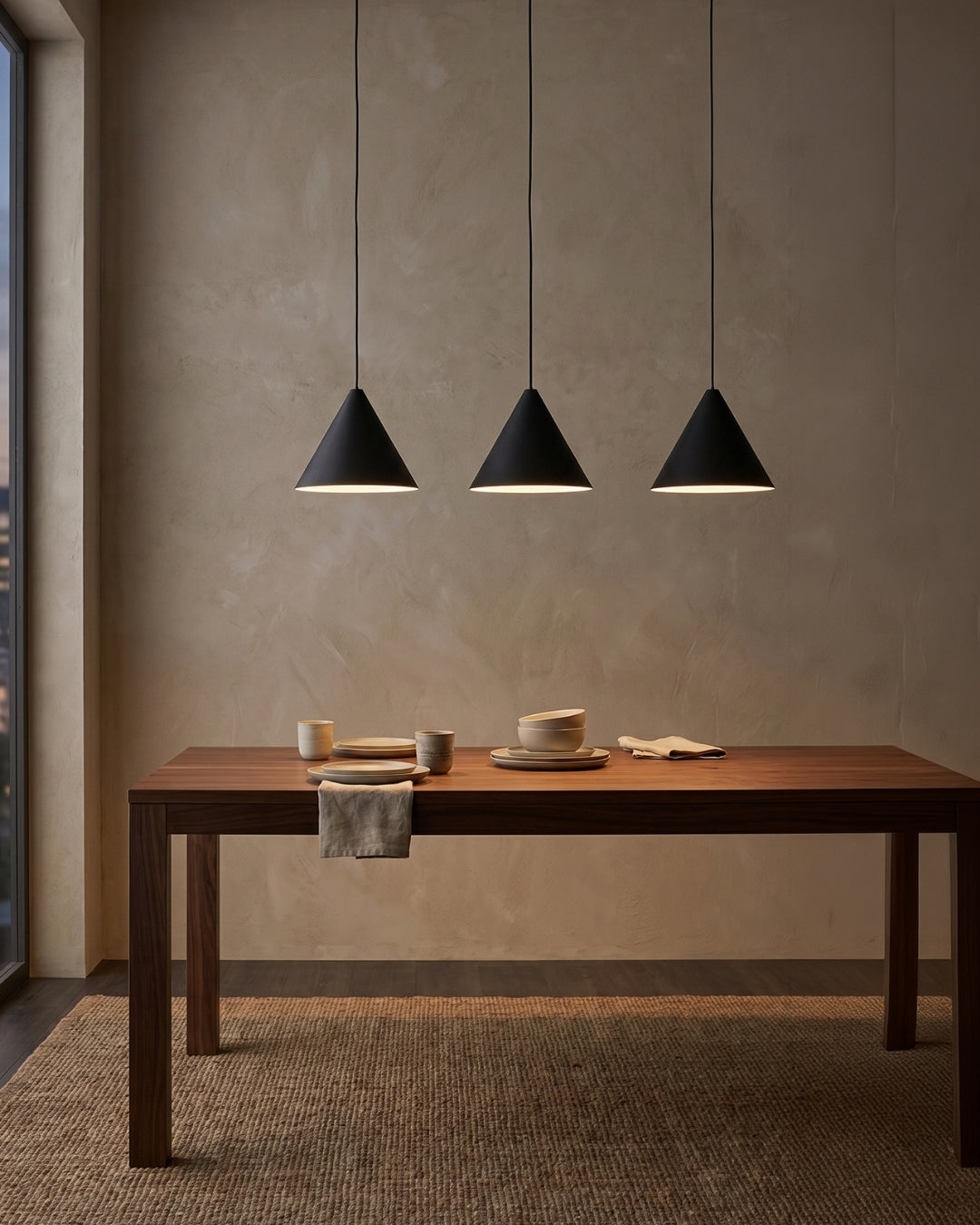Stella Pendelleuchte | Aluminium Geometrisches Design mit verstellbarer Kabellänge und LED-Beleuchtung - Lamylie