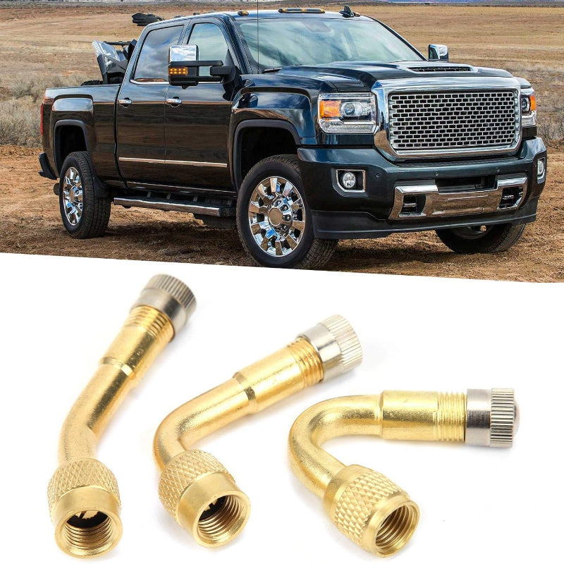 Fleksibelt sæt med 3-vinklet dækventilforlænger - Lamylie