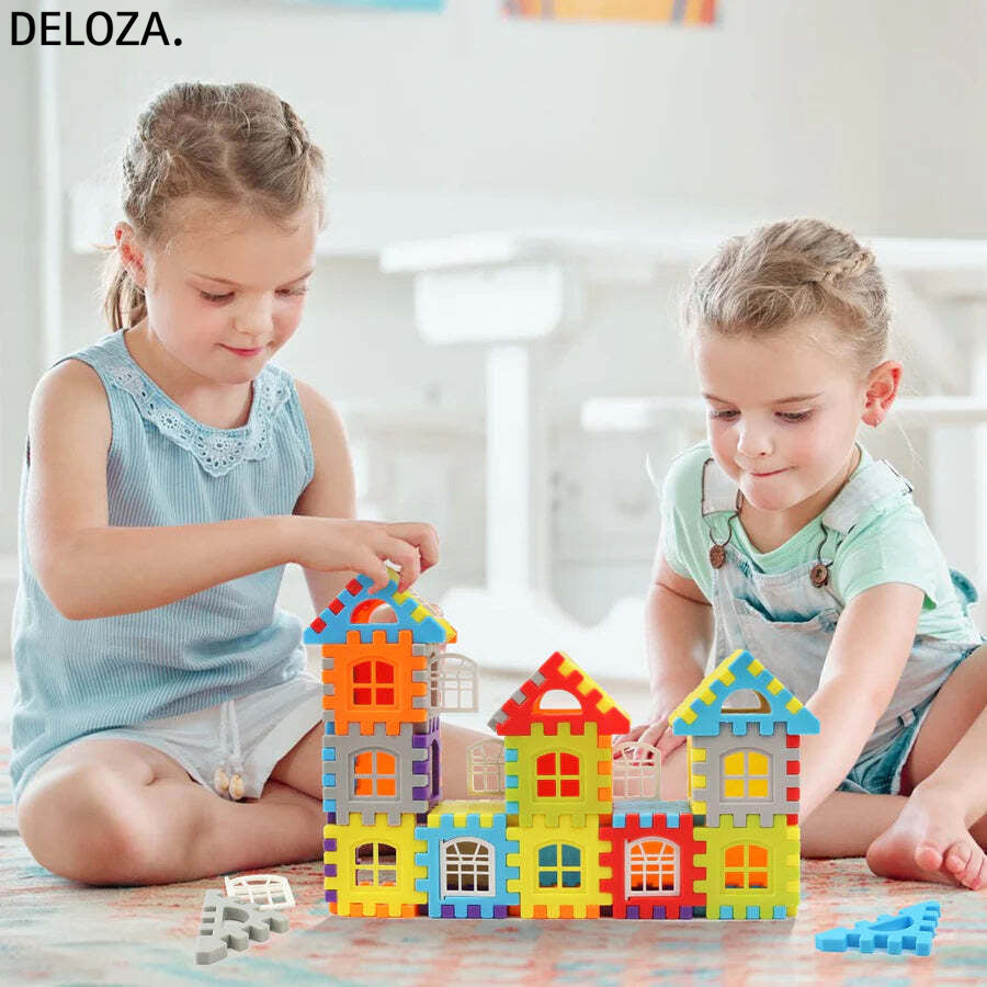 Blocs de construction Montessori – Des briques créatives pour une imagination sans limites - Lamylie