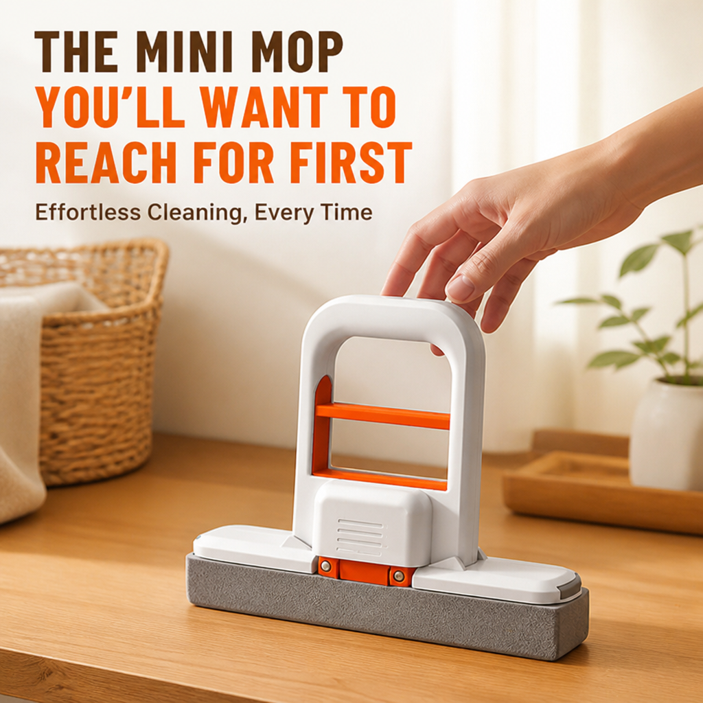 LumiSweep Mini Mop — Rychle odstraňte nečistoty a užijte si úklid znovu – Lamylie