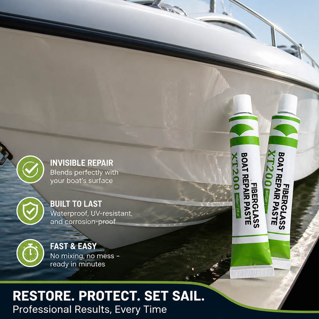 MarineLuxe Repair Paste — Instantly Restore Your Fiberglass to Flawless, Show-Stopping Shine - Lamylie