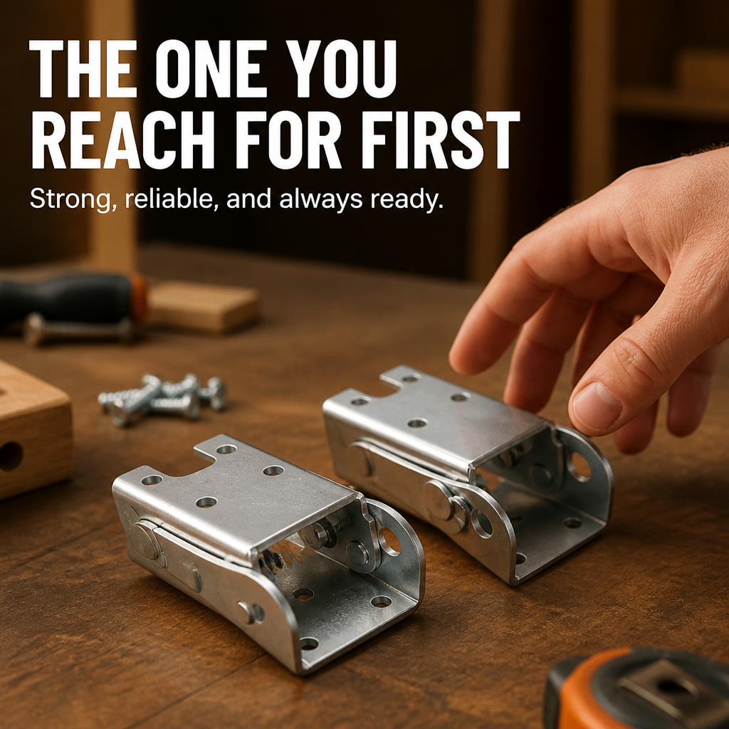 IronLock Fold & Secure Hinges — Unshakable Strength That Frees Your Space Instantly - Lamylie