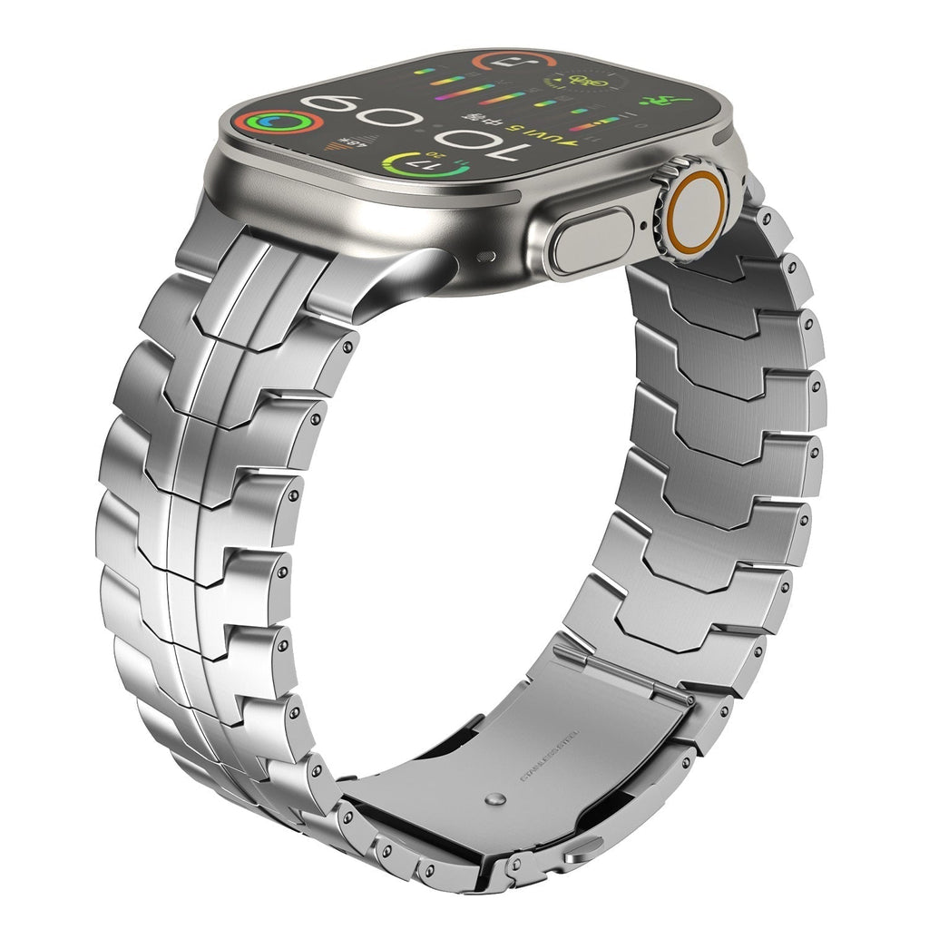 Řemínek AeroLink z titanu třídy 2 pro Apple Watch — lehká konstrukce o hmotnosti 66 g