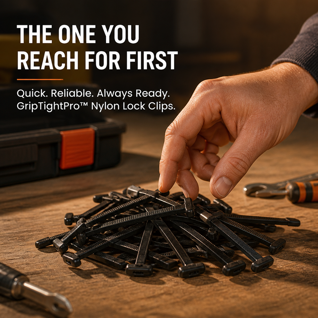 GripTightPro Nylon Lock Clips — Einrastbare Stärke, die das Klappern Ihres Autos endgültig beendet - Lamylie
