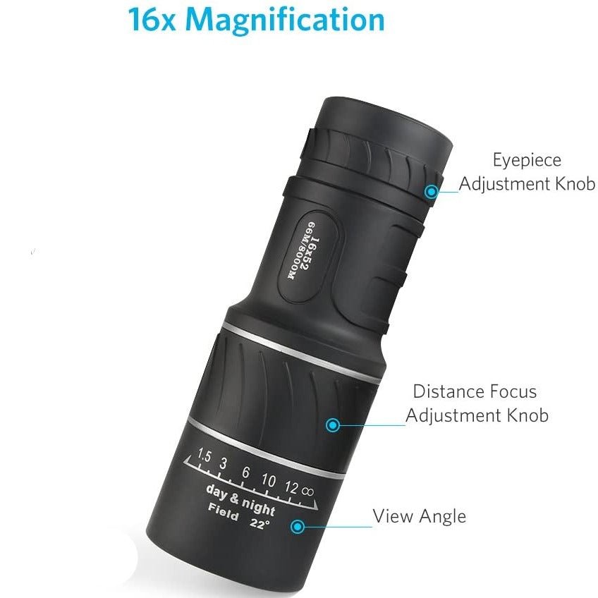 Monocular | Zoom Scope | Weather Resistant | Pocket Telescope - Lamylie