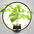 LED Wall Plant Light with Glass Vase | Warm Ambient Light | Decorative Wall Feature | GlowPlant - Lamylie