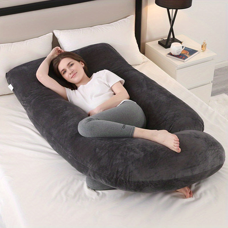 Full Body Pregnancy Pillow – Support Cushion for Sleeping and Relaxation - Lamylie