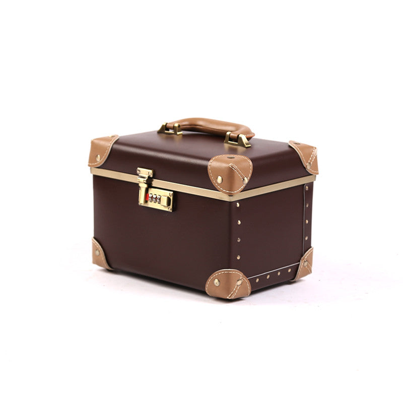Trousse en Cuir Double Grande Capacité