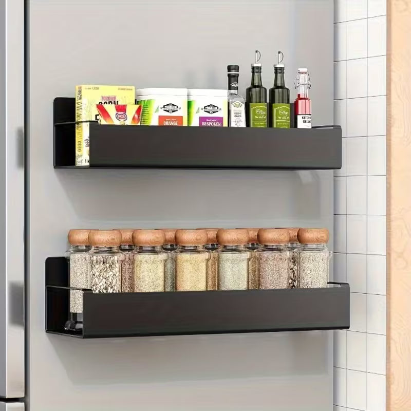 Support magnétique | Étagère latérale sans perçage | Rangement compact | MagniShelf - Lamylie