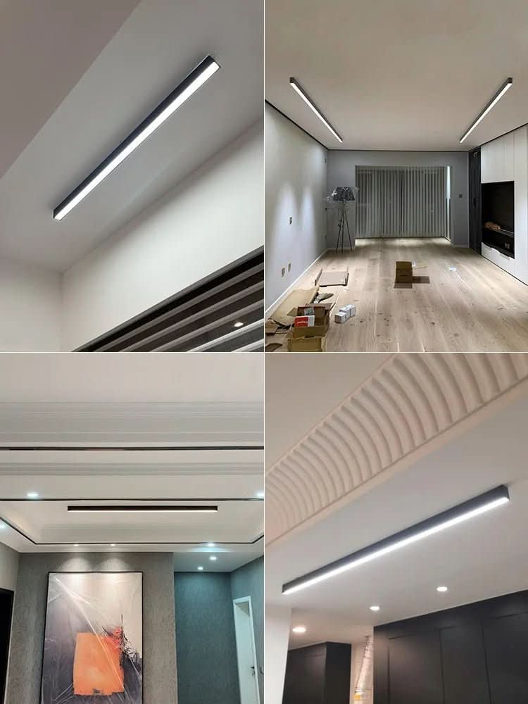 Minimalistische LED-Deckenlampe – Nordischer Stil, flimmerfreie Beleuchtung - Lamylie