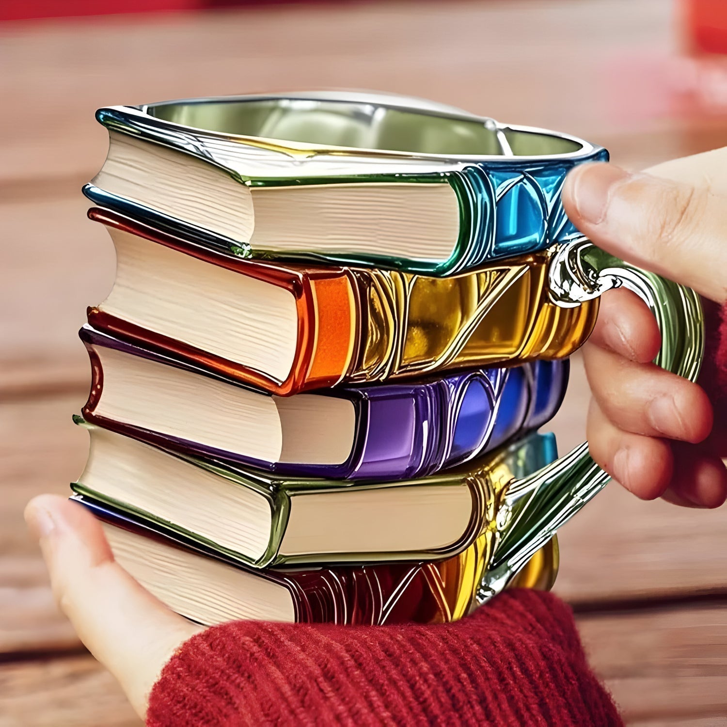 Mug | 3D Novel Design Cup | Handmade & Vibrant | For Coffee & Tea | BookLume - Lamylie