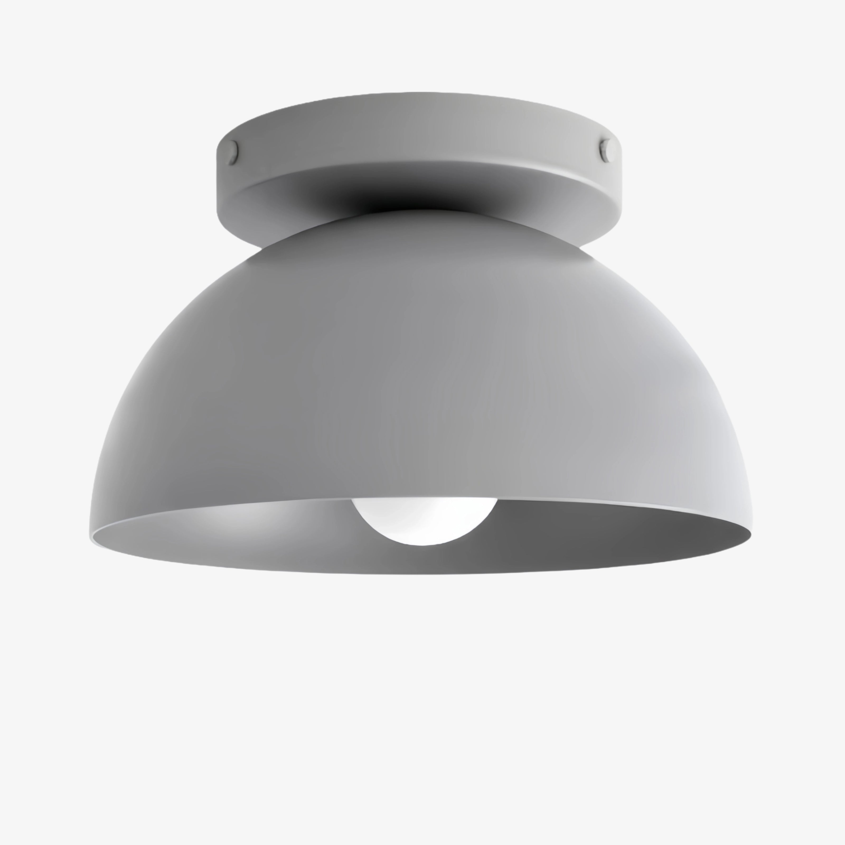 Minimalist Dome Ceiling Lamp for Compact Spaces | Surface-Mounted Spot Available in Multiple Colors - Lamylie