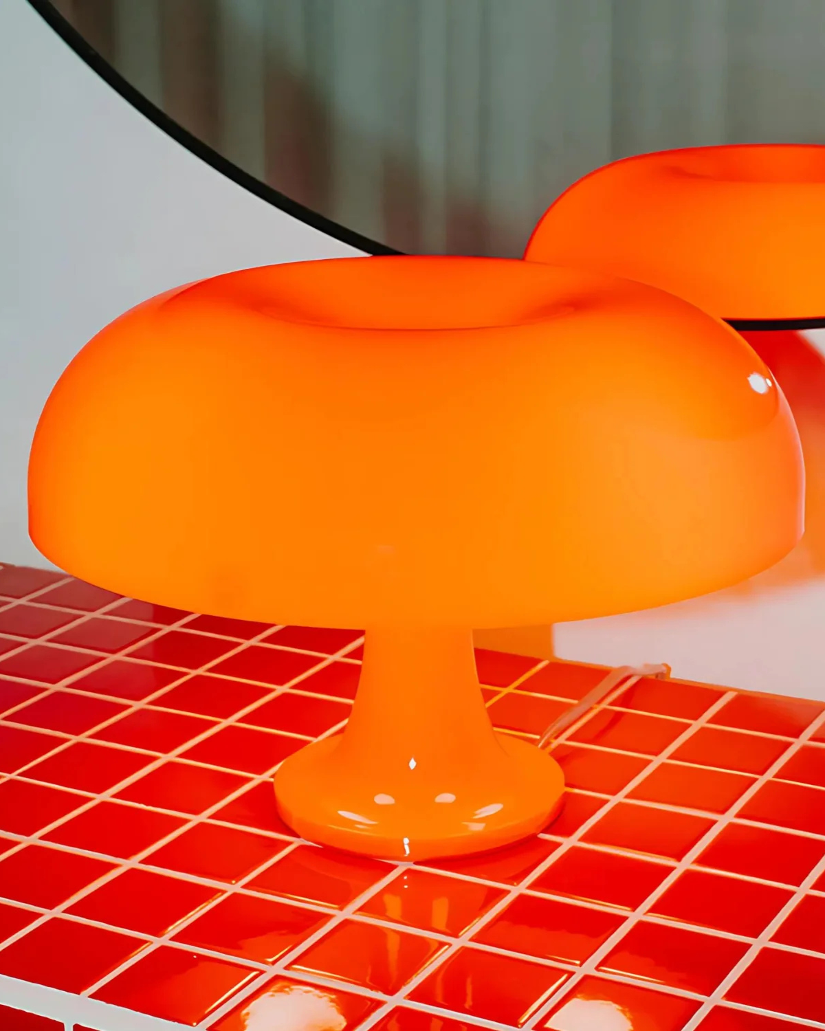 Bauhaus Desk Lamp Vintage Dome – Gentle Illumination in Classic Style - Lamylie