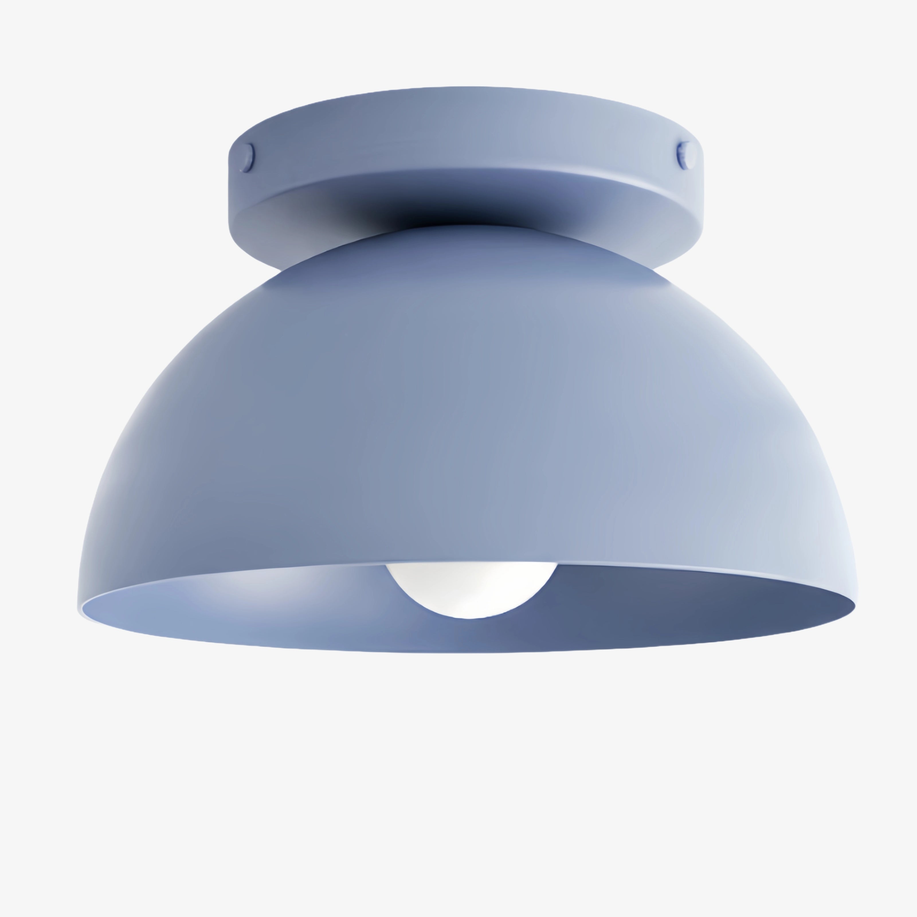 Minimalist Dome Ceiling Lamp for Compact Spaces | Surface-Mounted Spot Available in Multiple Colors - Lamylie