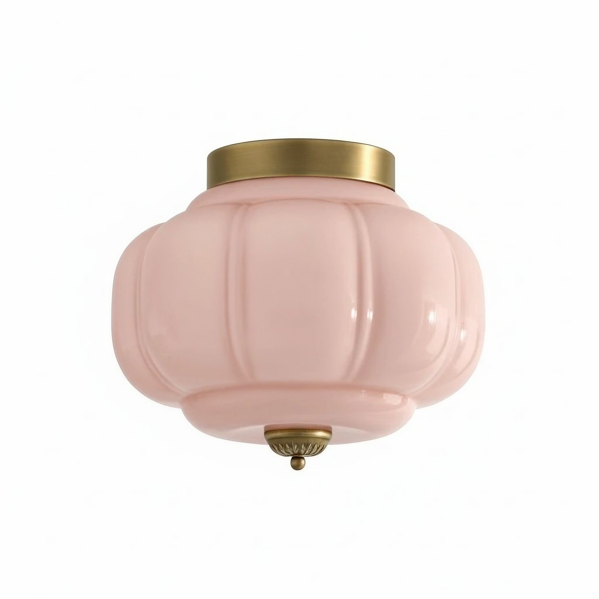 Ceiling Lamp Milk Glass Shade Modern Lighting Scandinavian Style Living Room Dining Room Bedroom Flush Mount - Lamylie