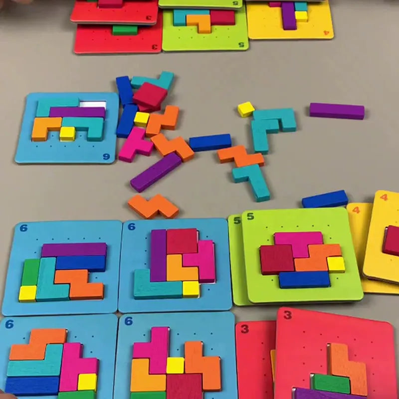 Kreatives Ideen-Puzzlespiel für Kinder – BrainyBlocks für kluge Köpfe - Lamylie