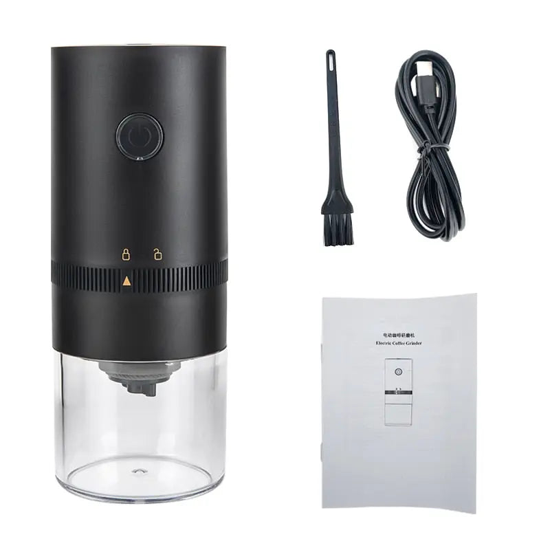 Moulin à café électrique | Réglages de mouture variables | Rechargeable par USB | KaffeeKompakt - Lamylie