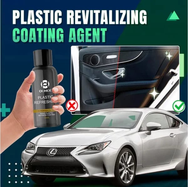 Rénovateur pour plastiques de voiture - Lot de 2 - Lamylie