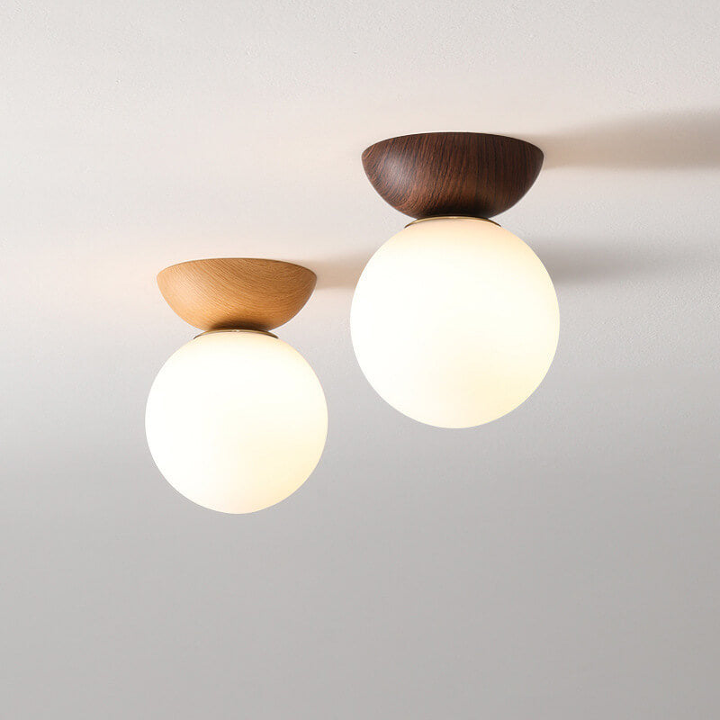 Glaskugel-Deckenlampe - Lamylie