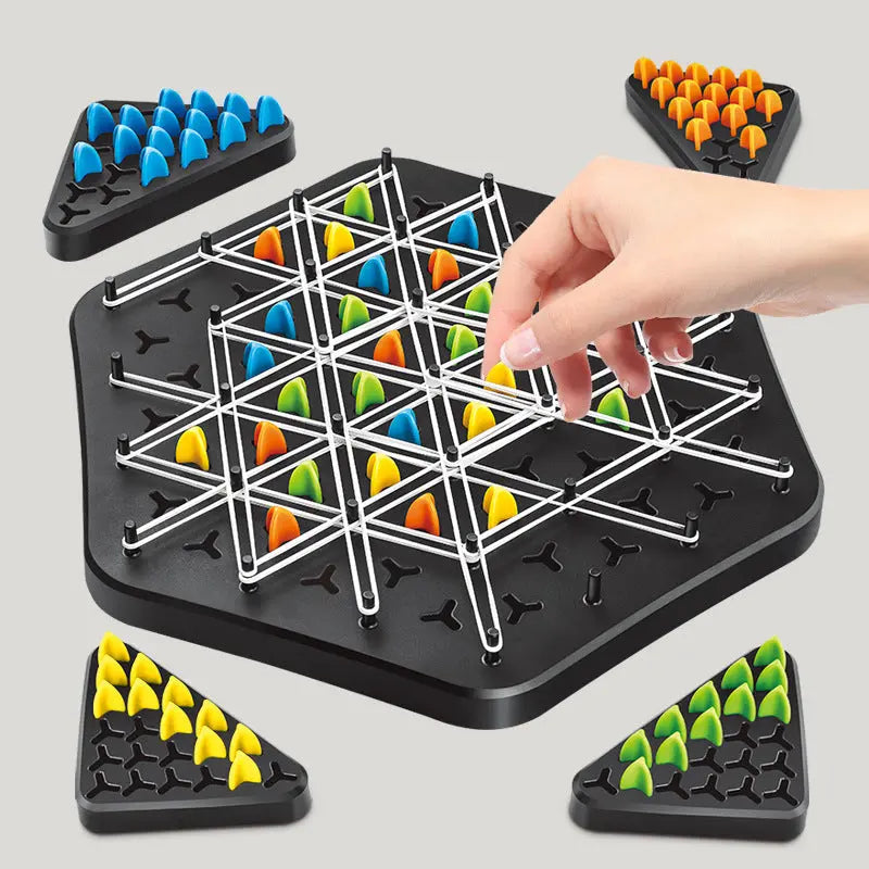 チェーン三角形パズルゲーム – 2～4人向けの洗練された論理ゲーム - Lamylie